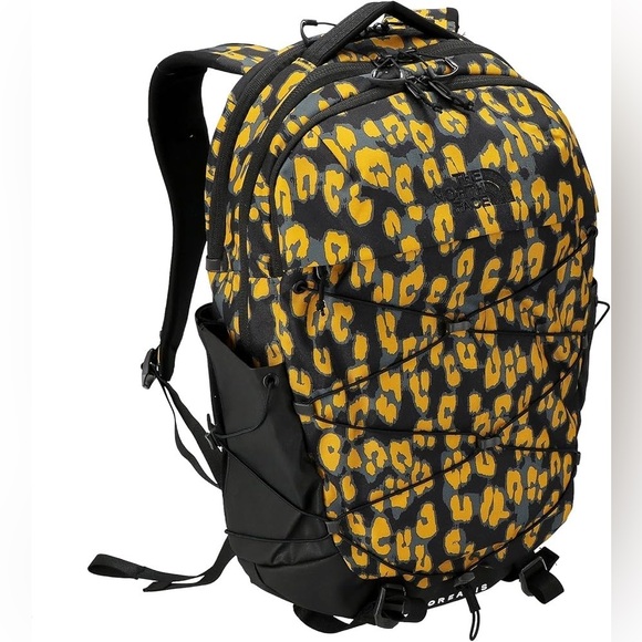 leopard north face backpack The Women's Borealis Commuter Laptop - Everyday Travel Bag, Laptop Sleeve, Reflective Details, Gardenia White/TNF Black-NPF, One Size What Happened to The North